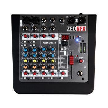 میکسر صدا Allen & Heath ZED-6FX
