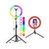 رینگ لایت 10 اینچ RGB LED Soft Ring Light