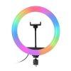 رینگ لایت 10 اینچ RGB LED Soft Ring Light
