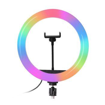رینگ لایت 10 اینچ RGB LED Soft Ring Light