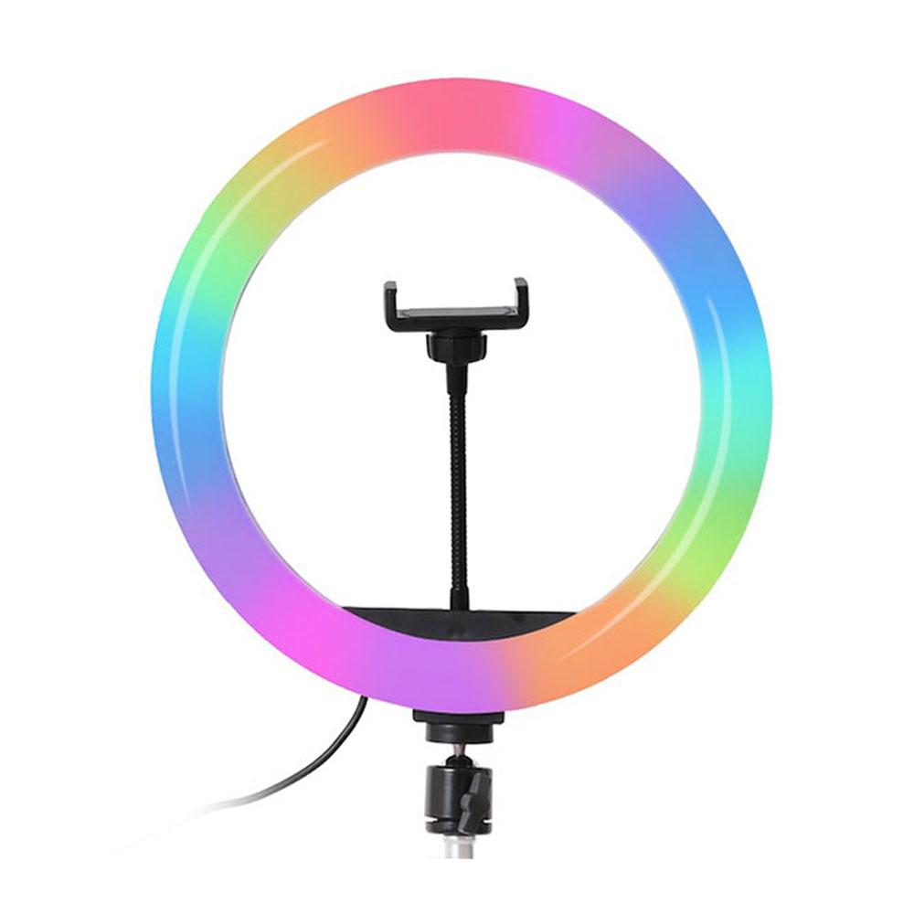 رینگ لایت 12 اینچ RGB LED Soft Ring Light