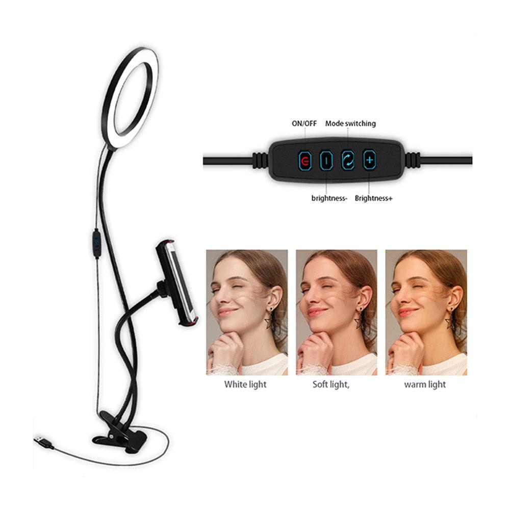 رینگ لایت 8 اینچی رومیزی Ring Light