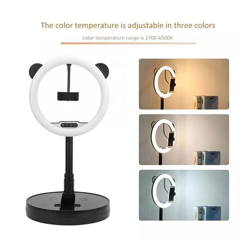 رینگ لایت آرایشی و آینه G2 مشکی