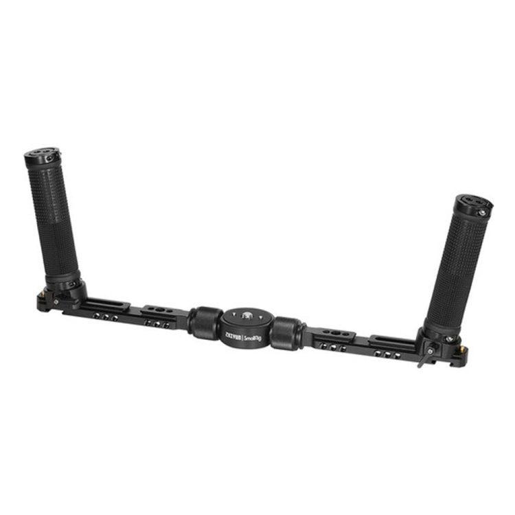 گیمبال دوربین ژیون کرین ۳ اس به همراه نگهدارنده دو دسته اسمال ریگ