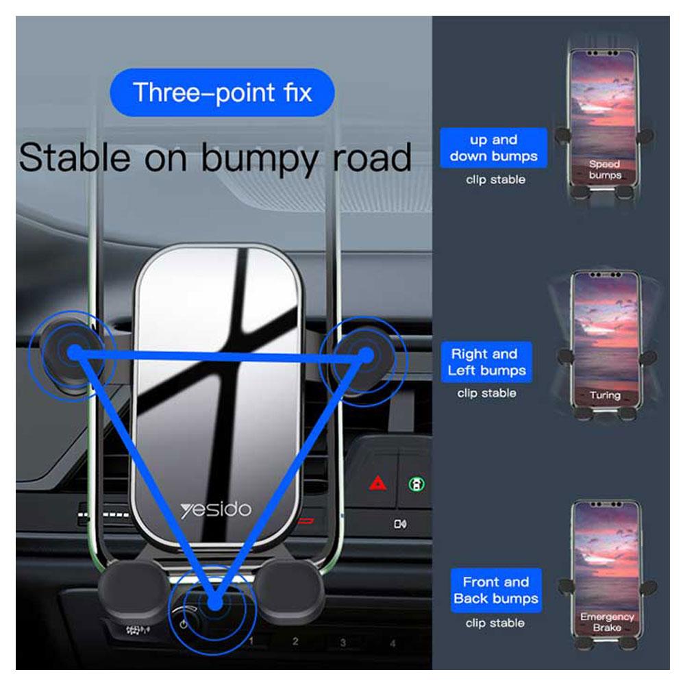 پایه نگهدارنده موبایل خودرو یسیدو Yesido C100