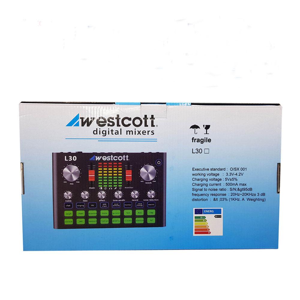 کیت میکروفن وسکات westcott BM800 به همراه کارت صدا L30