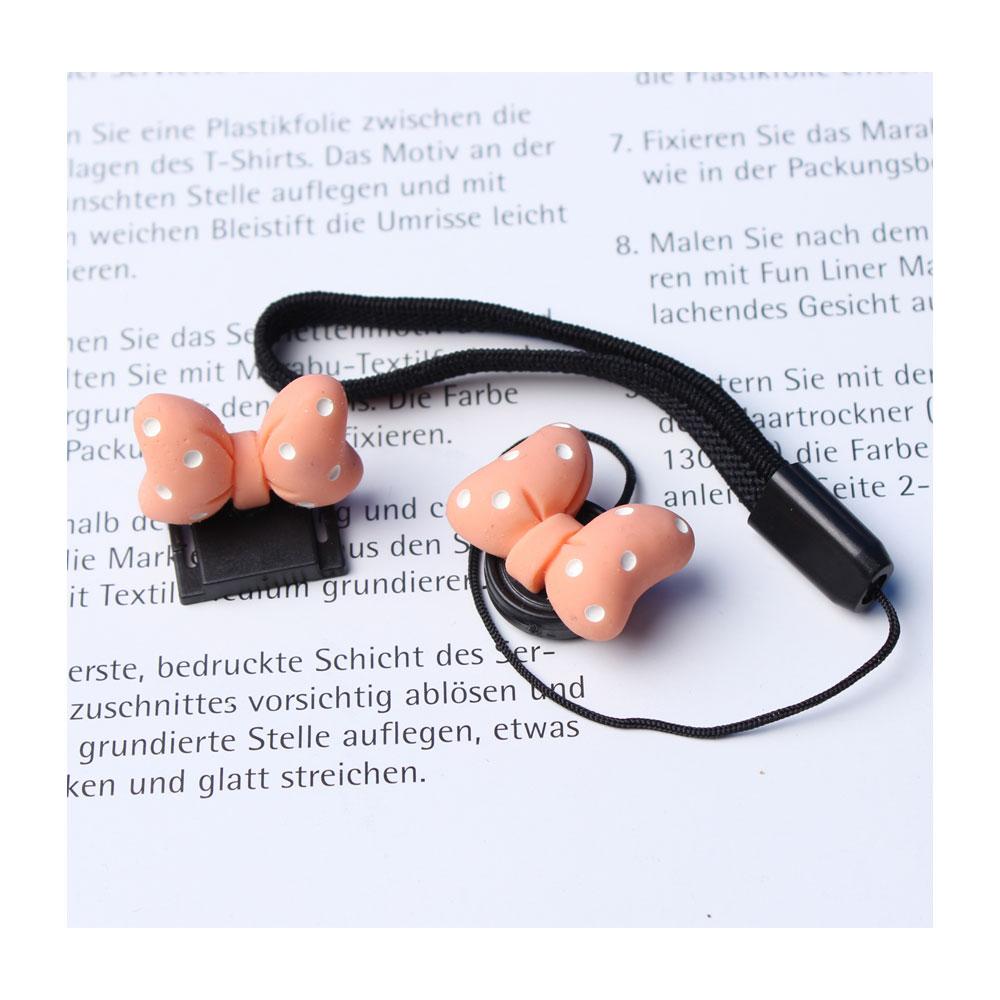 ست نگهدارنده درپوش لنز دوربین مدل پاپیون Mickey Mouse