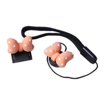 ست نگهدارنده درپوش لنز دوربین مدل پاپیون Mickey Mouse نارنجی