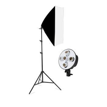 کیت تک شاخه نور ثابت 5 لامپ Continuous Lighting Kit 5 Lamps