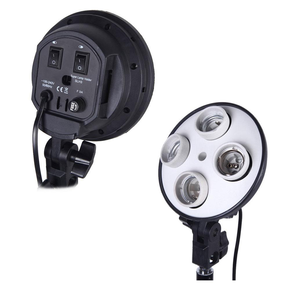 کیت دو شاخه نور ثابت 4 لامپ انسر Answer