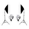 کیت دوشاخه نور ثابت 5 لامپ Continuous Lighting Kit 5 Lamps