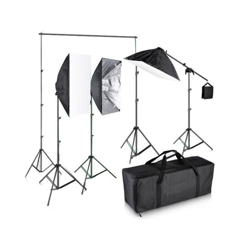 کیت نور ثابت 4 لامپ Diamond LED Kit 4 LAMP + پایه فون 3×2
