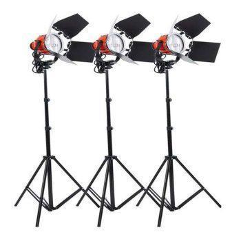 کیت نور پروژکتور دیمردار 300 وات Video Light