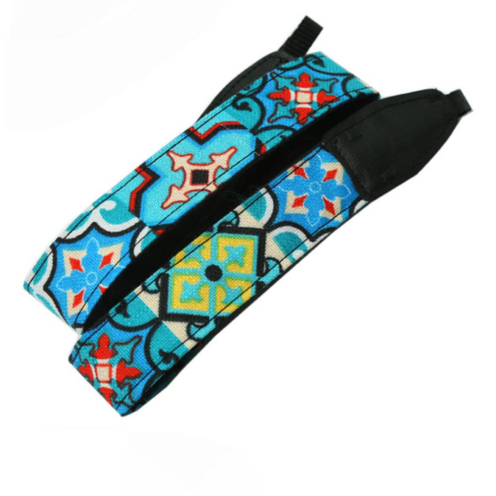 بند دوربین عکاسی سه کوک طرح دار (02)