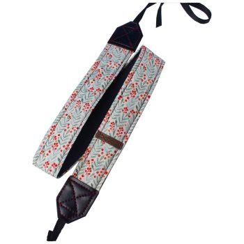 بند دوربین عکاسی سه کوک طرح گل (A2)