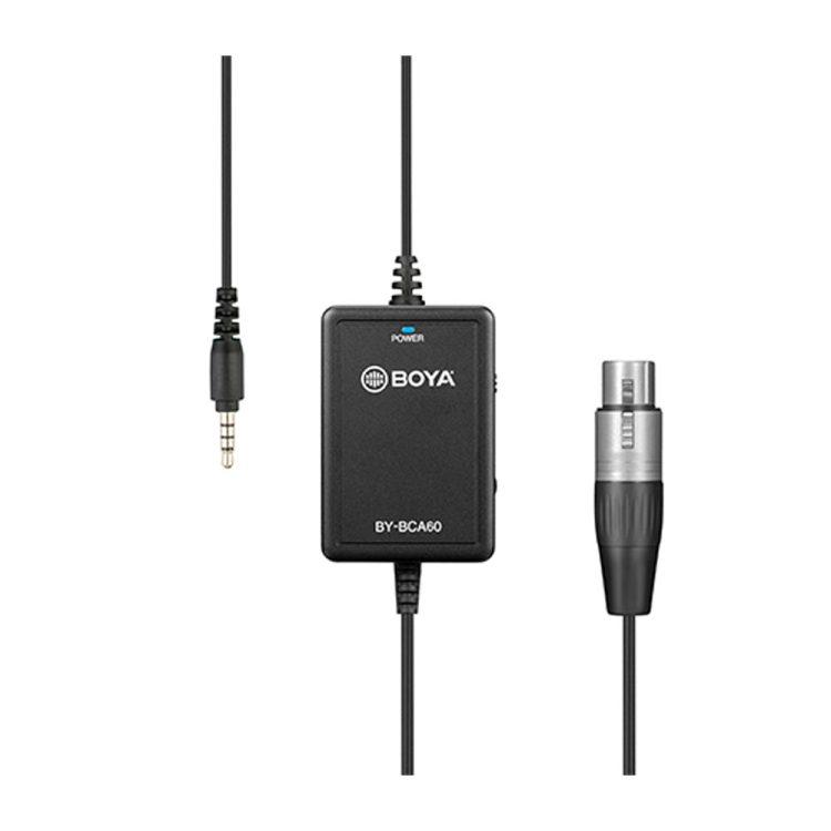 مبدل میکروفن بویا BOYA BY-BCA60