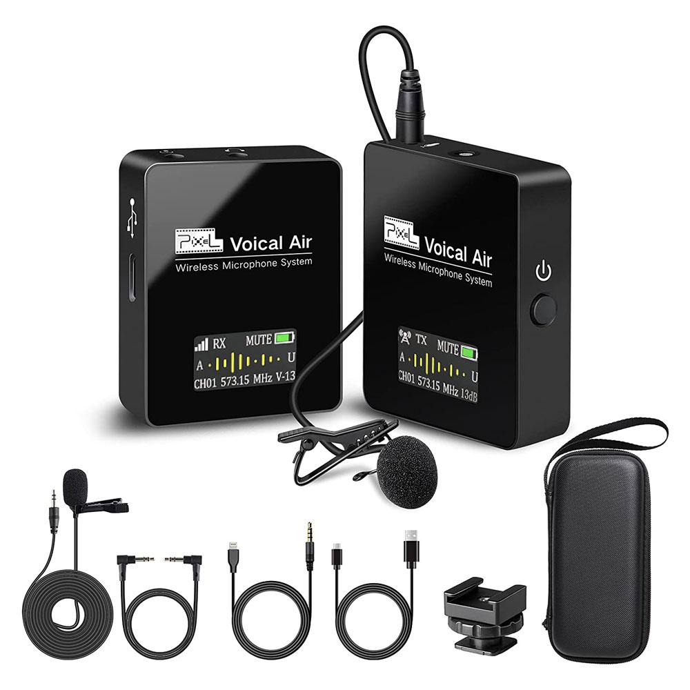 میکروفن بی سیم یقه ای پیکسل PIXEL Voical Air