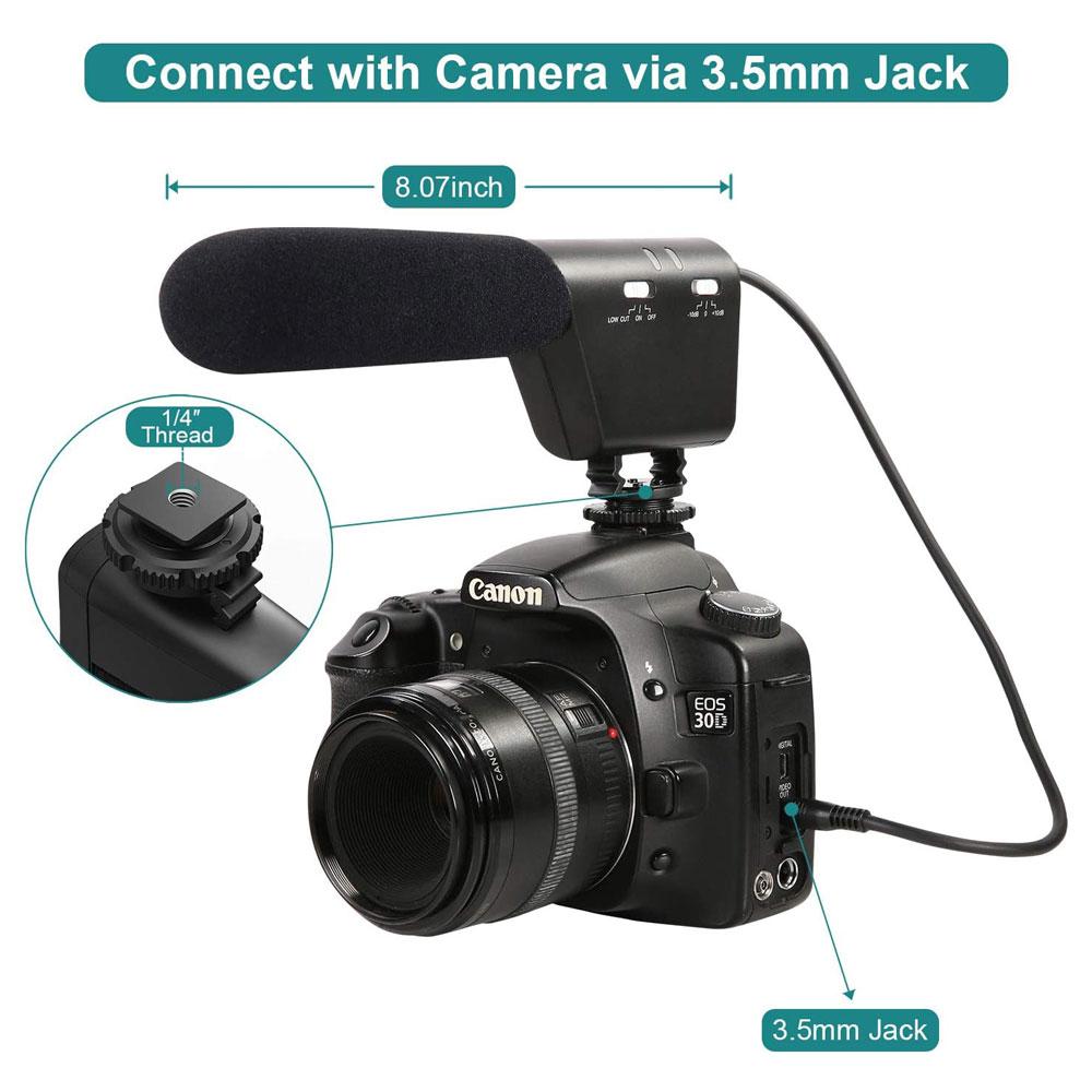 میکروفن شاتگان پیکسل Pixel MC-650