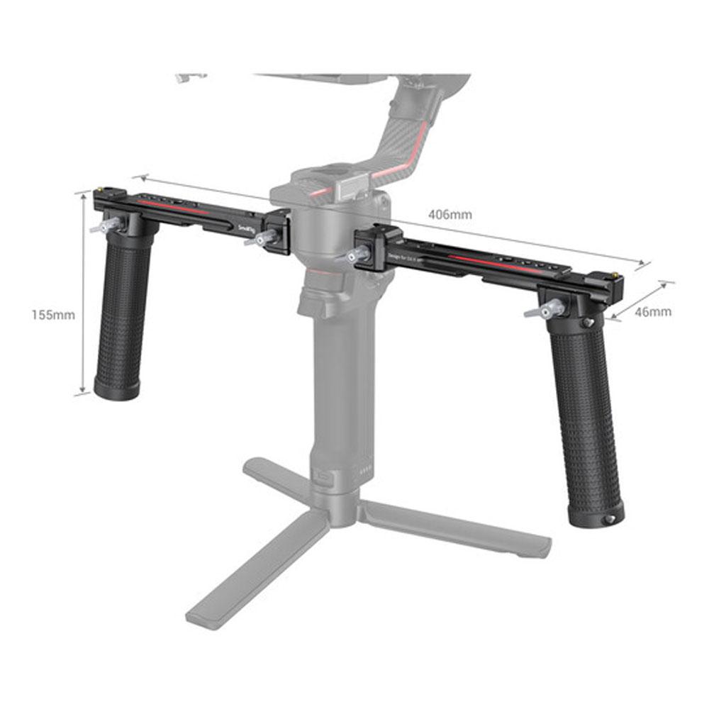 نگه دارنده دو دسته اسمال ریگ گیمبال آر اس 2 و آر اس سی 2 - SmallRig Dual Handgrip for DJI RS 2/RSC 2