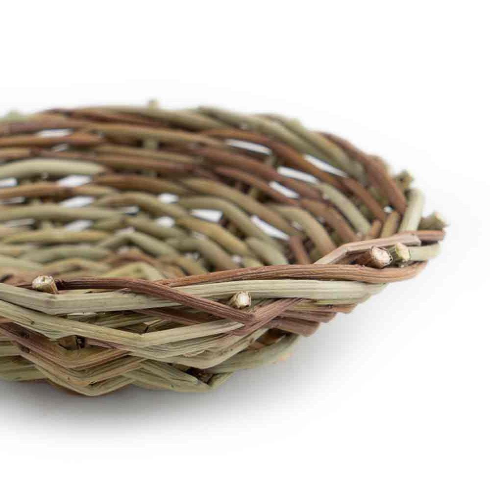 ظرف حصیری گود کوچک