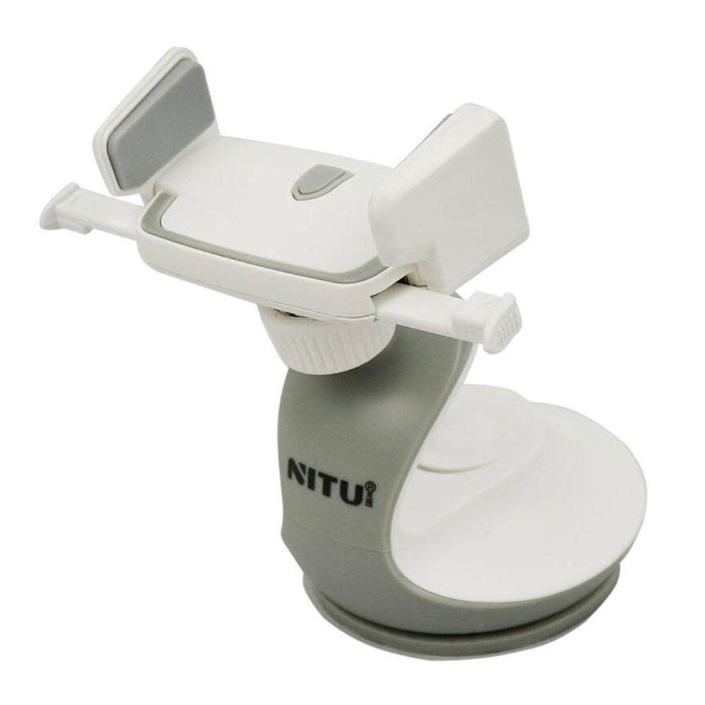 پایه نگهدارنده داشبوردی موبایل نیتو NITU NH5 سفید/طوسی