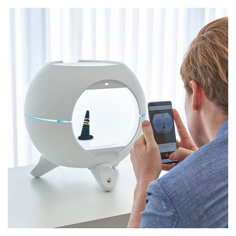 کیت باکس نور چرخان 360 درجه ارنج مانکی ORANGEMONKIE Foldio360 Smart Dome