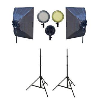 کیت پروژکتور 2 شاخه 100 وات انسر Answer T023