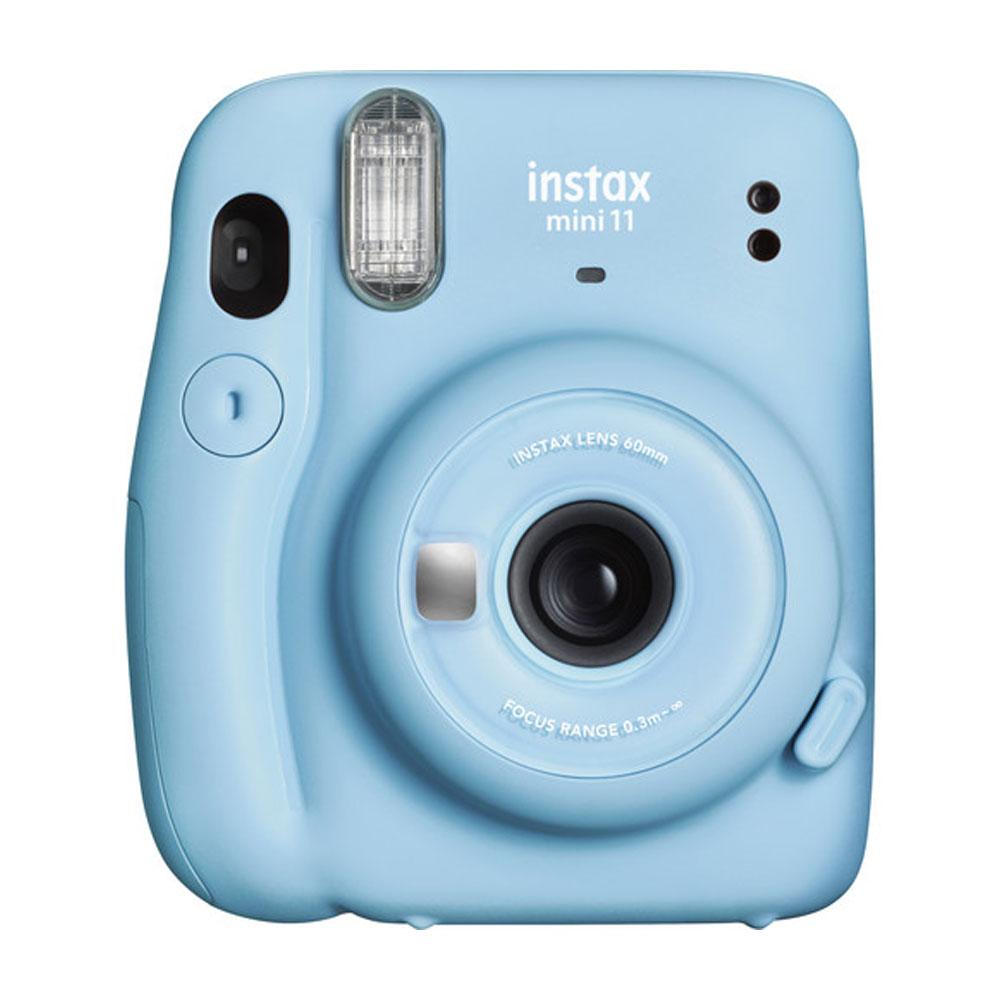 دوربین عکاسی فوجی فیلم FUJIFILM INSTAX Mini 11 آبی + کاغذ 10 عددی