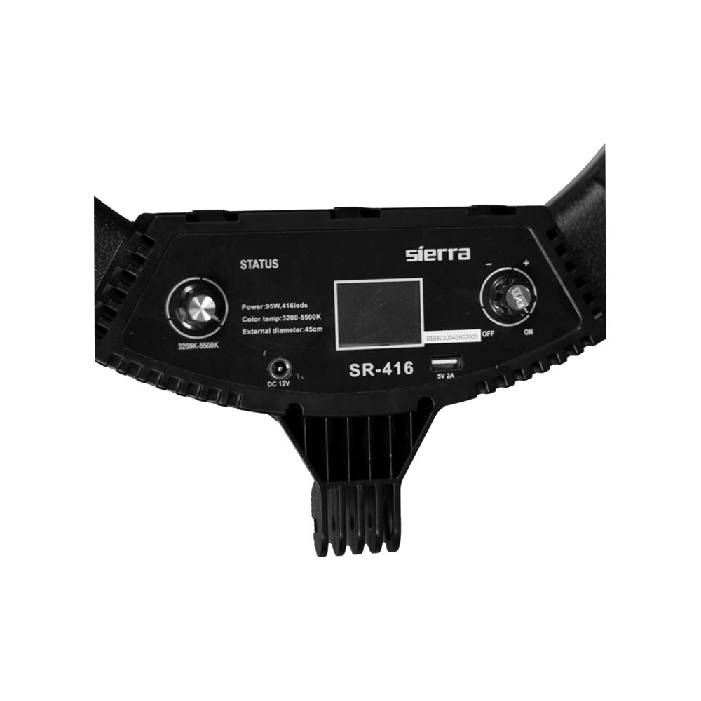 رینگ لایت سی یرا مدل Sierra Ring Light 416A