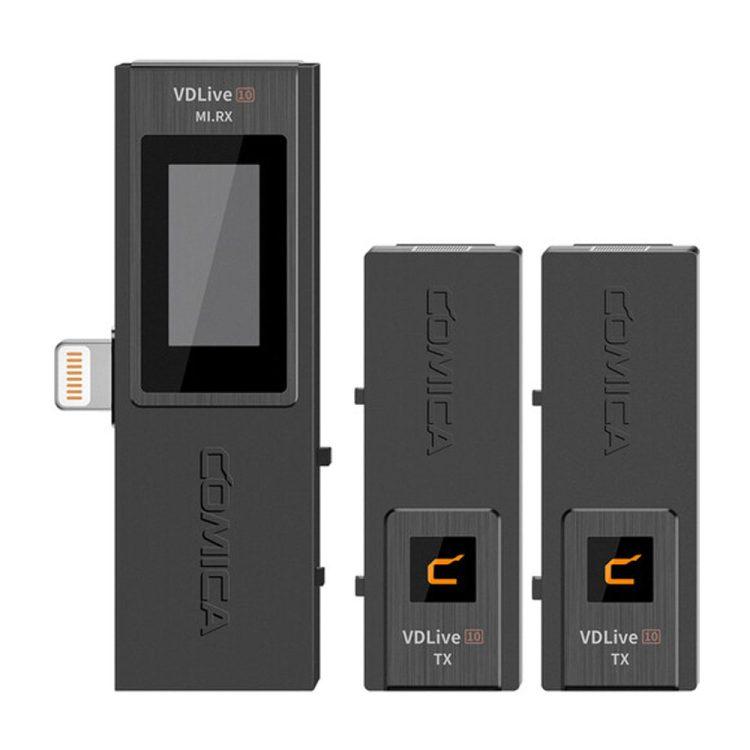 ست میکروفن بی سیم کامیکا Comica Audio VDLive10 MI