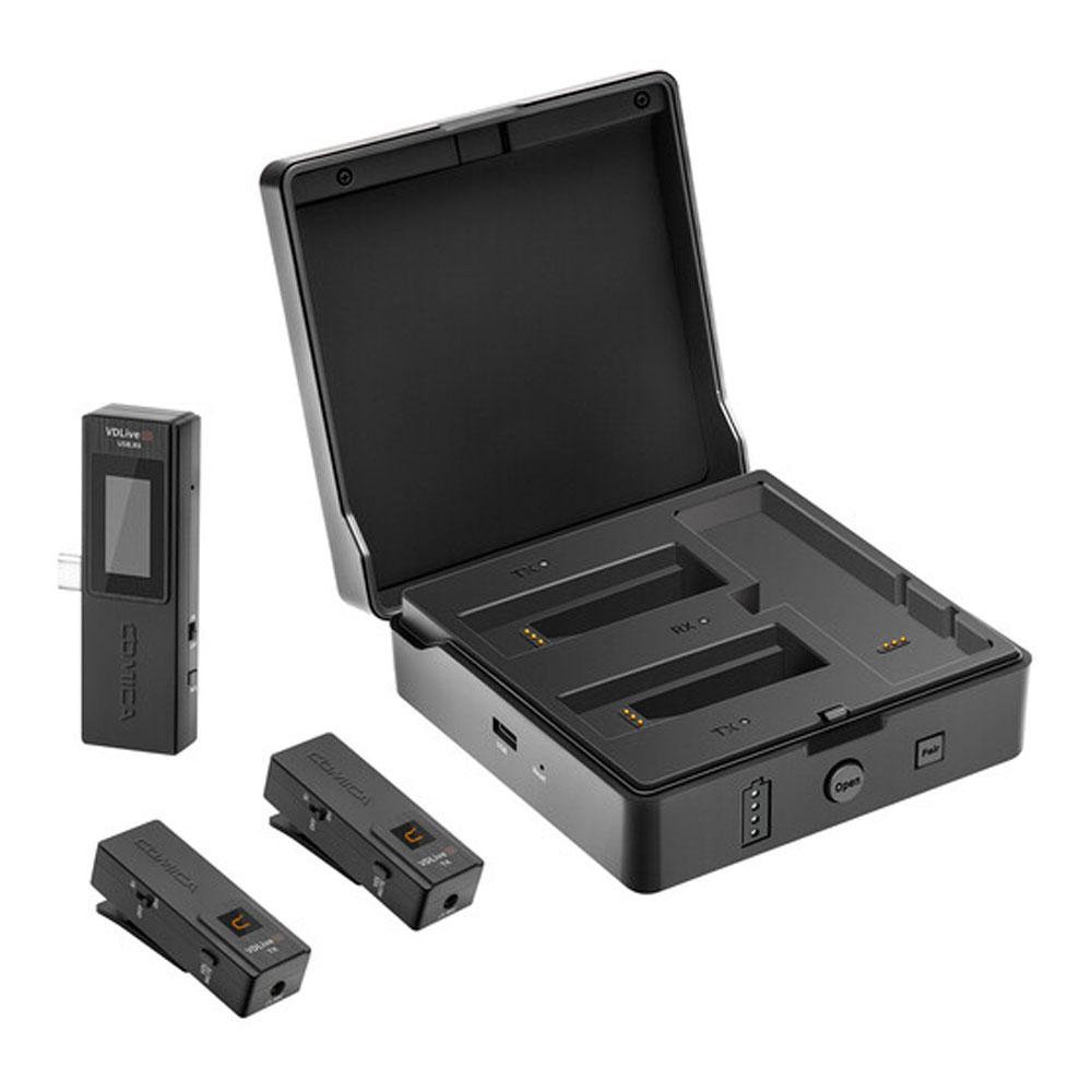ست میکروفن بی سیم کامیکا Comica Audio VDLive10 USB