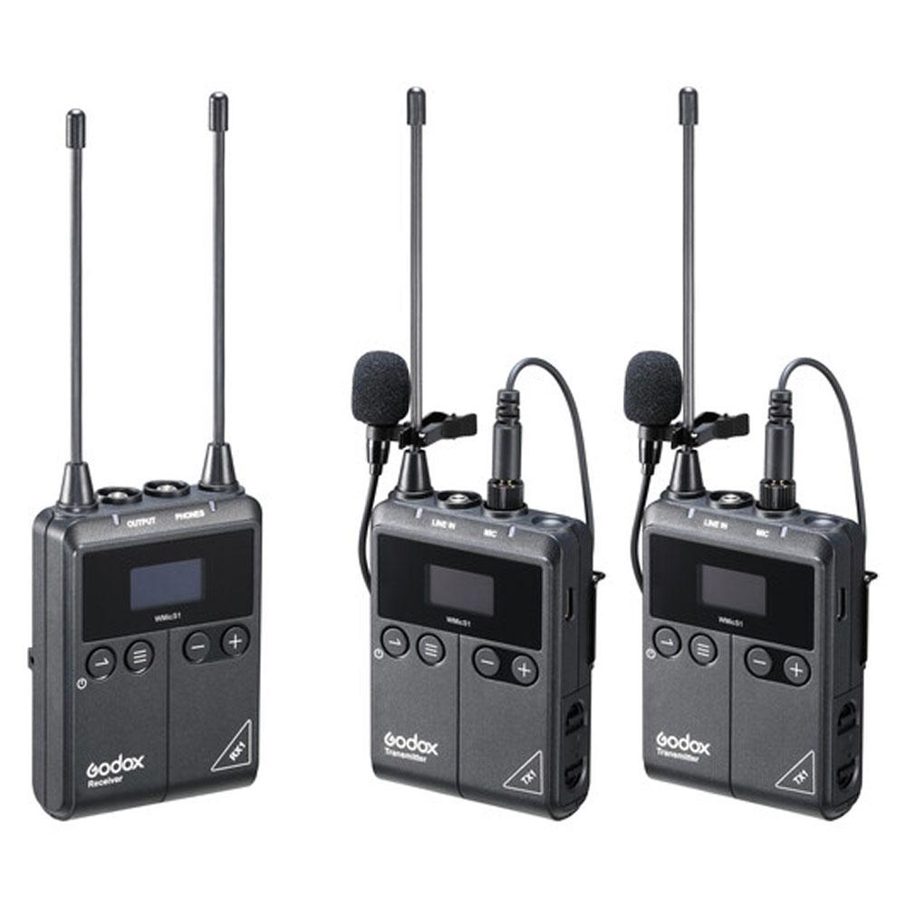 میکروفن بی سیم گودکس Godox WMicS1 Kit 2