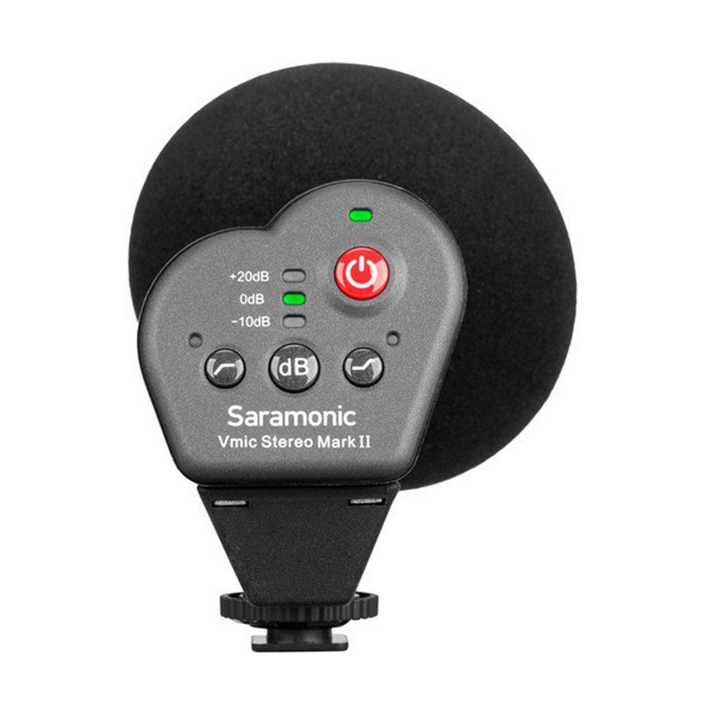 میکروفن رودوربینی سارامونیک Saramonic Vmic Stereo Mark II