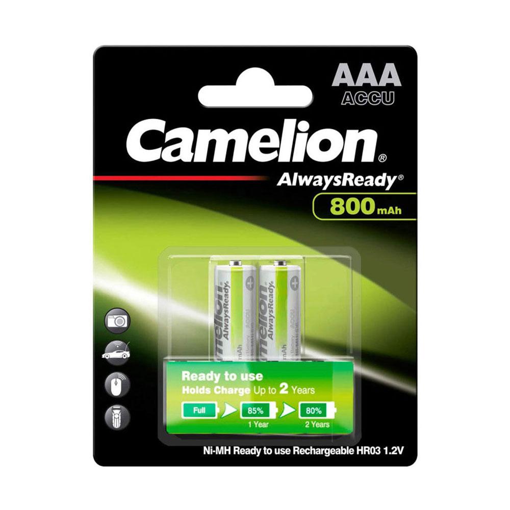 باتری نیم قلمی قابل شارژ کملیون Camelion