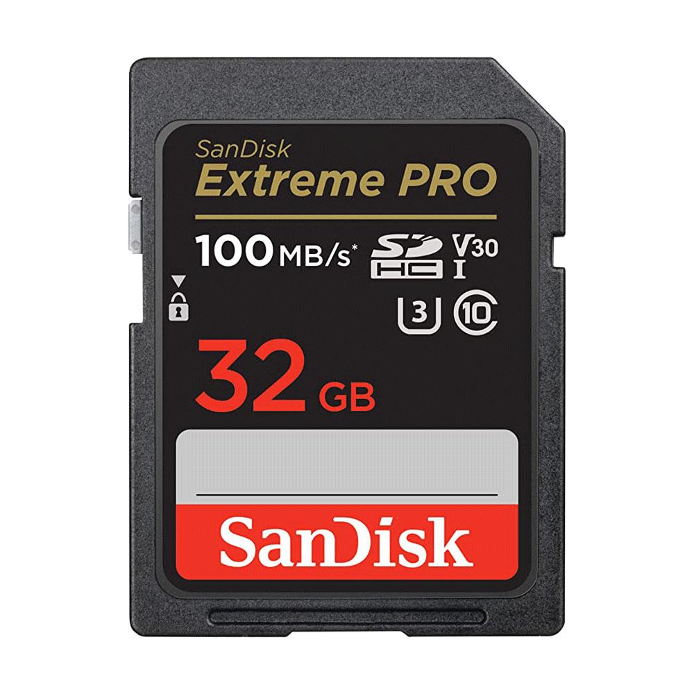 کارت حافظه سندیسک SANDISK EXTREME PRO SDHC 32GB 100MB/s