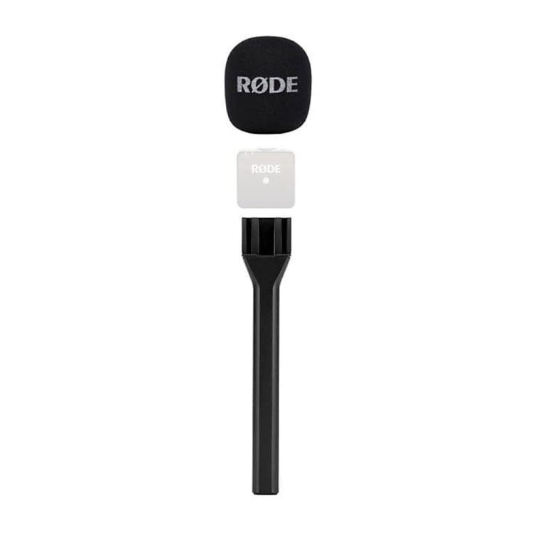 بادگیر و دسته میکروفن Rode Interview GO
