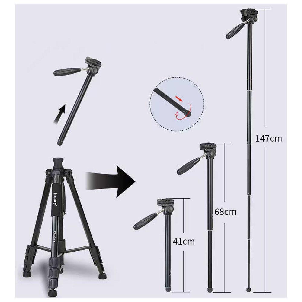 سه پایه دوربین جیماری Jmary KP2274 Tripod