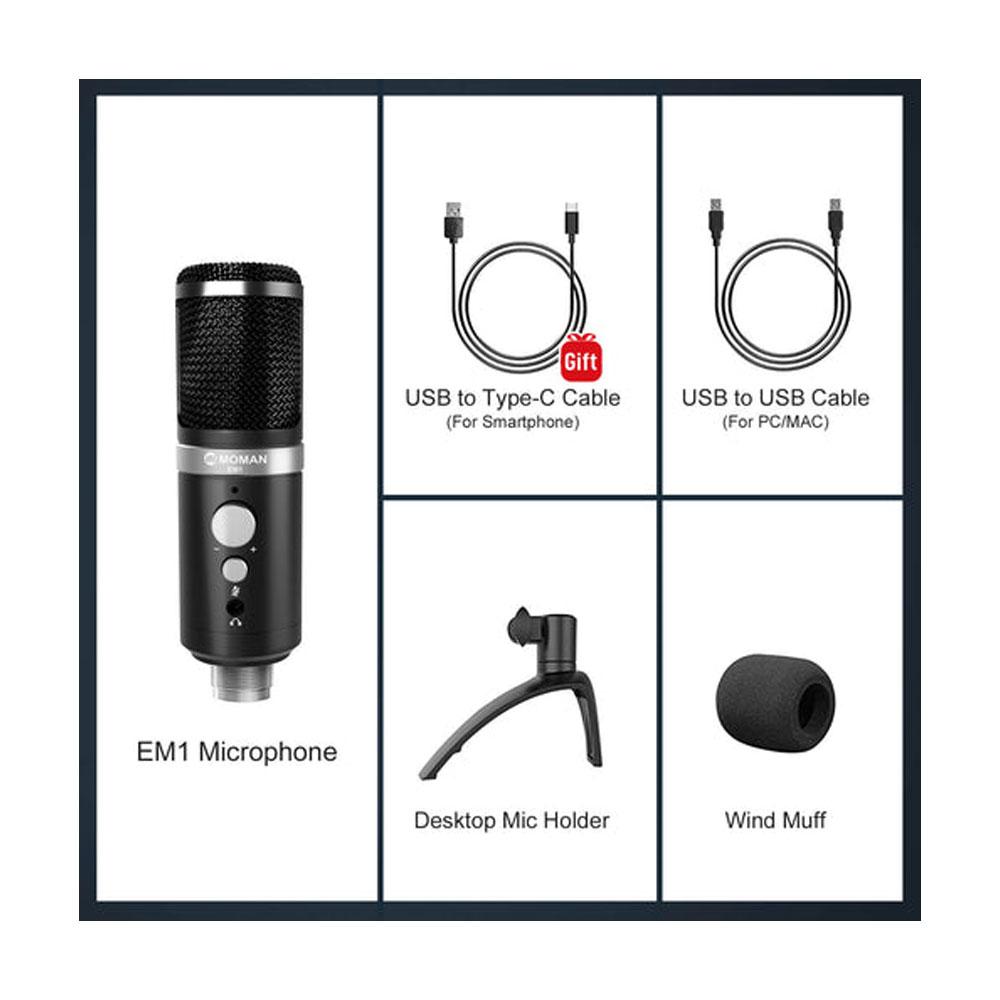 میکروفن سینکو Synco Moman EM1 USB PC