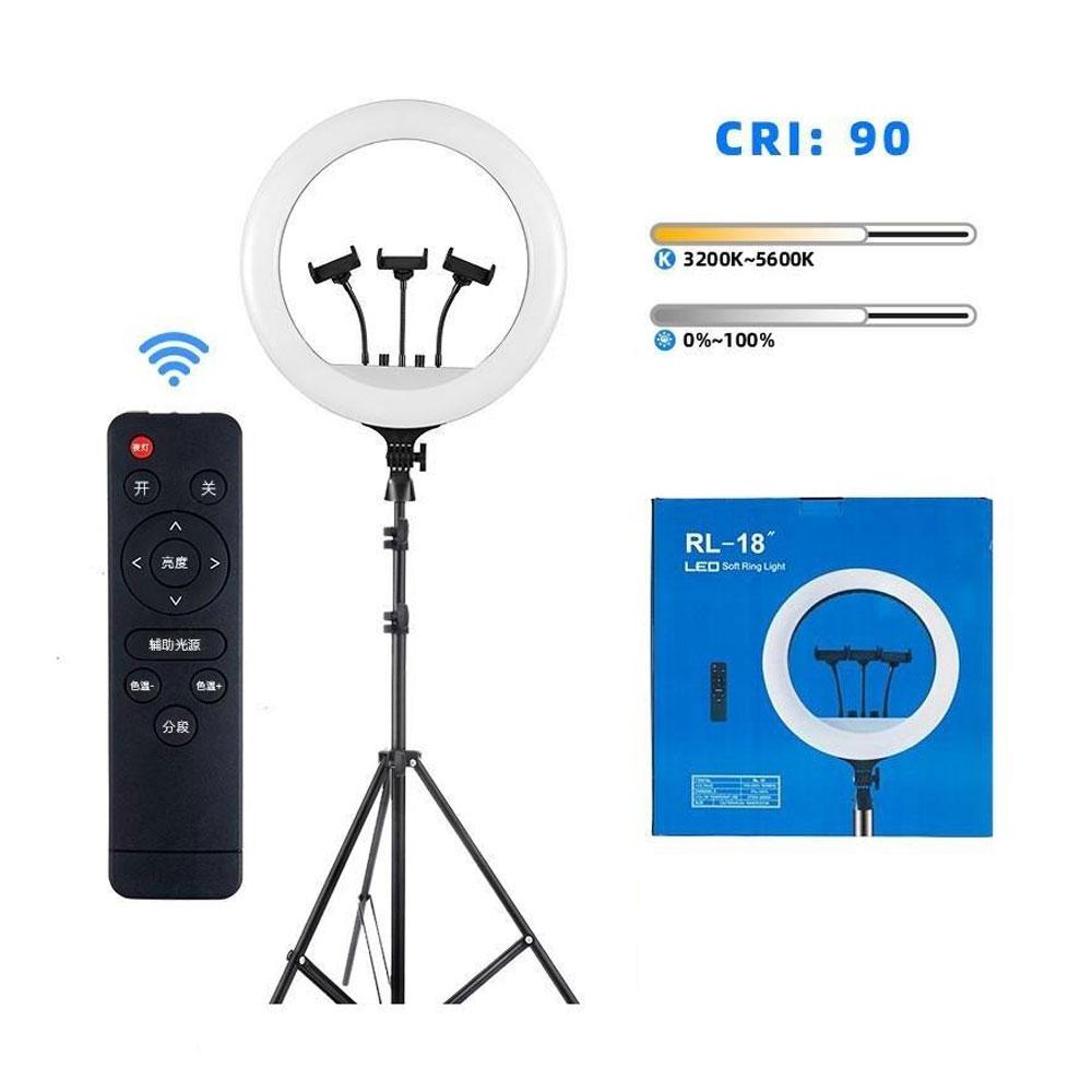 رینگ لایت مدل RING LIGHT RL-18 (همراه با ترانس)