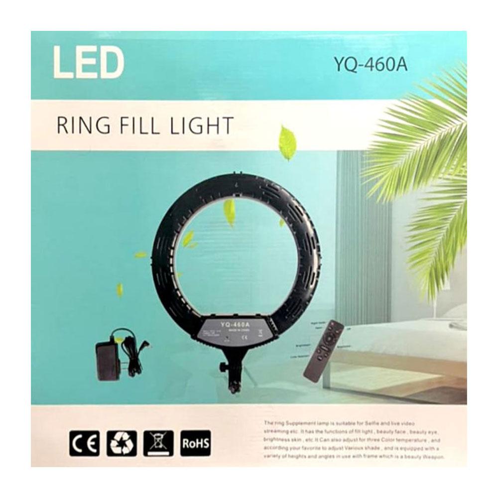 رینگ لایت مدل YQ-460A به همراه آینه