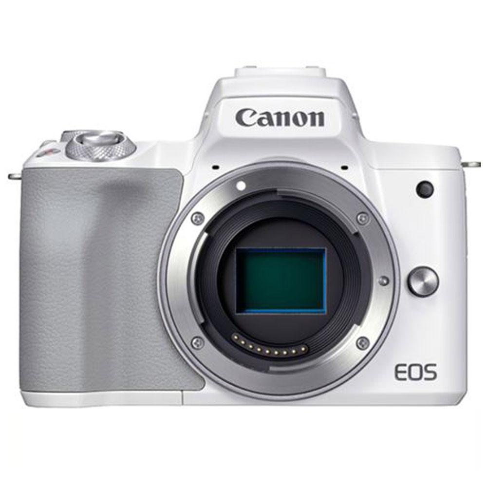 دوربین عکاسی کانن Canon M50 Mark II با لنز EF-M 15-45mm (سفید)