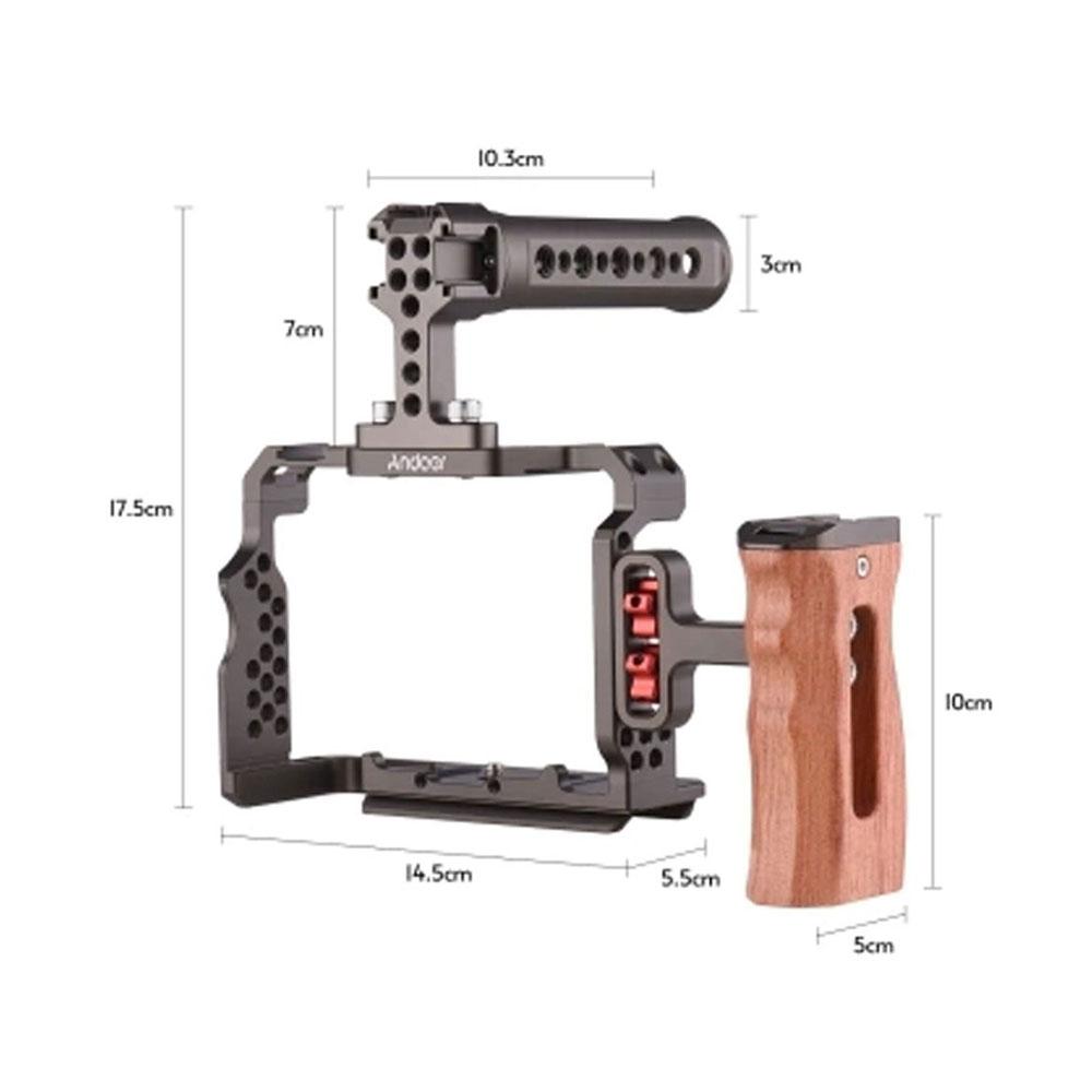براکت دوربین اندور Andoer cage for sony A7R III/ A7 II/ A7 III