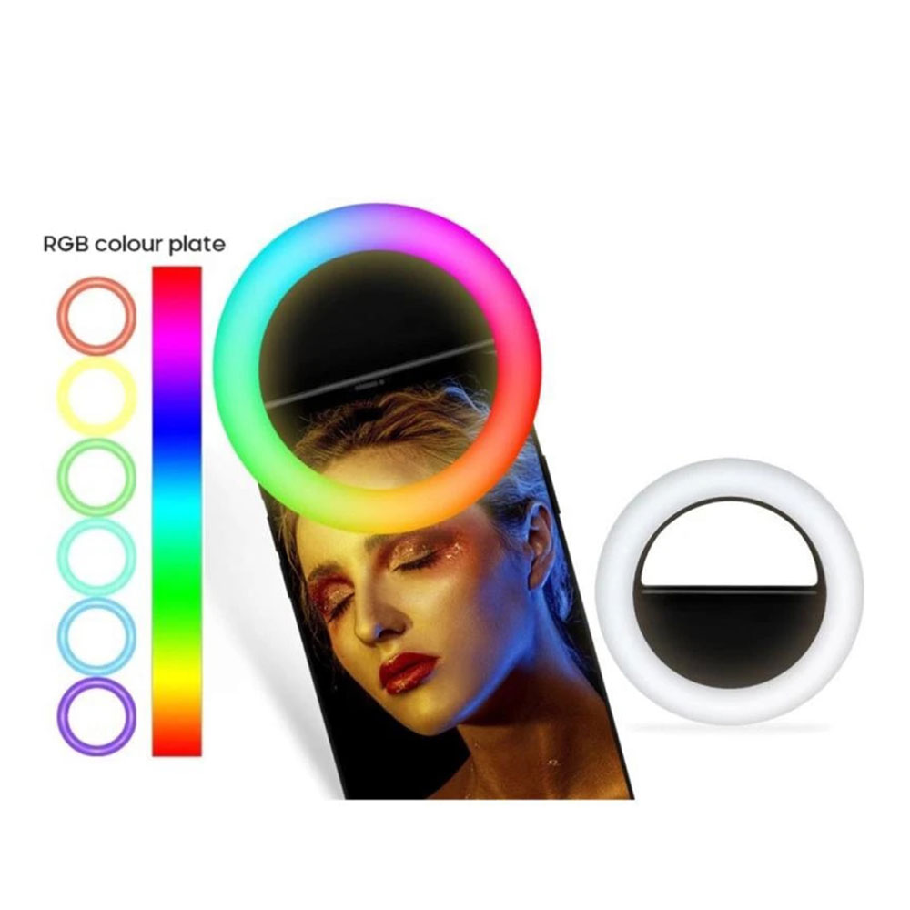 رینگ لایت موبایل مدل Ringlight RGB
