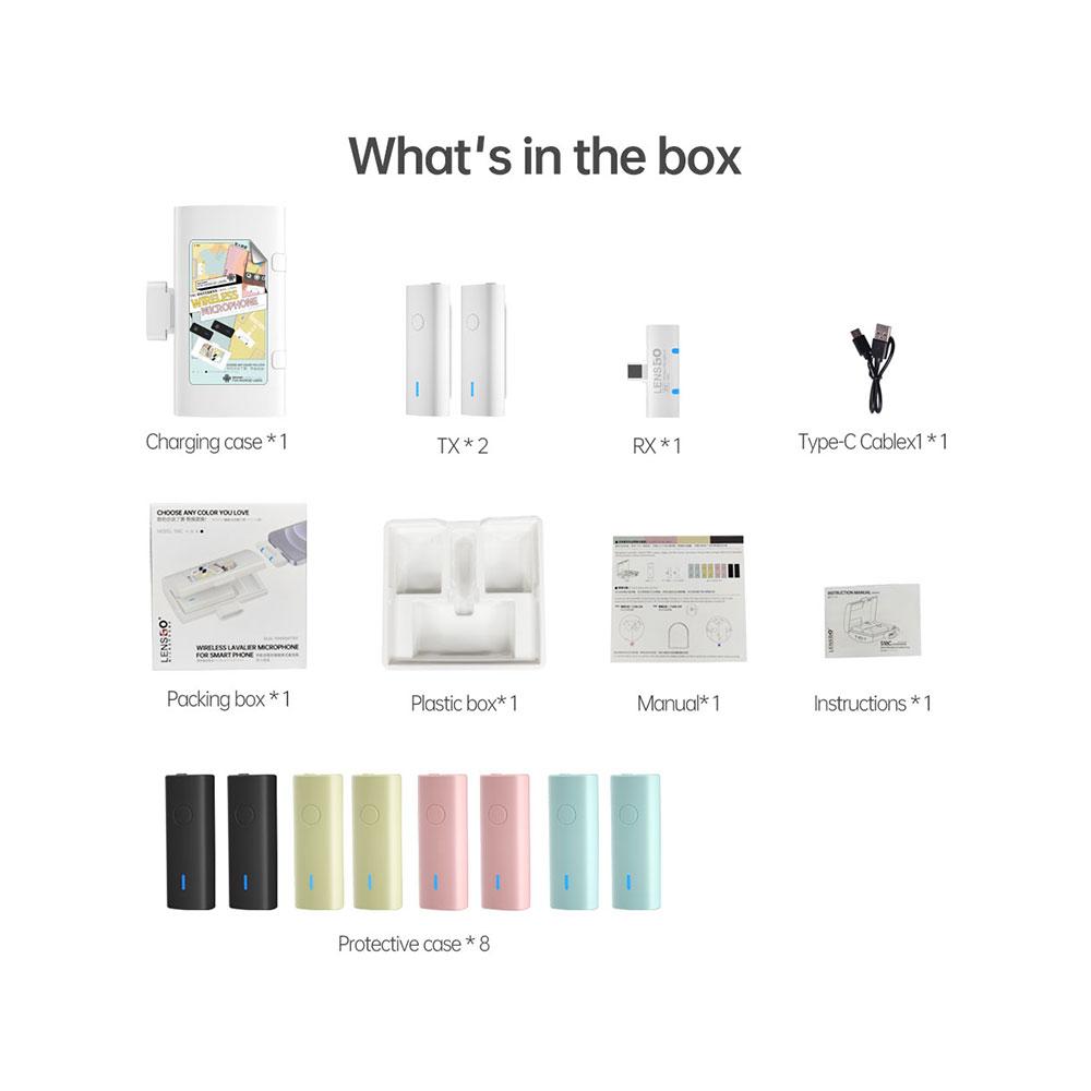 میکروفون بی سیم لنزگو Lensgo 518C