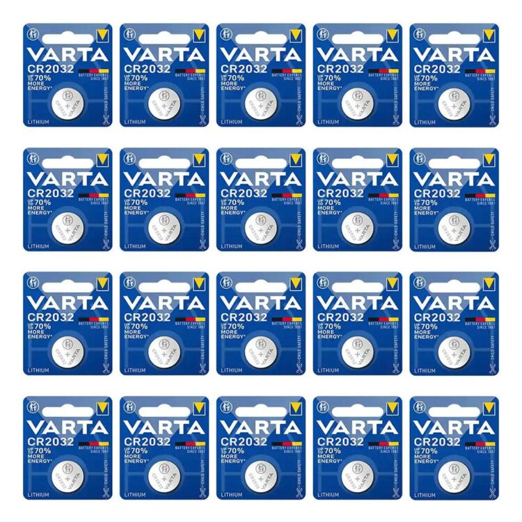 باتری سکه ای وارتا Varta CR2032 (20عددی)