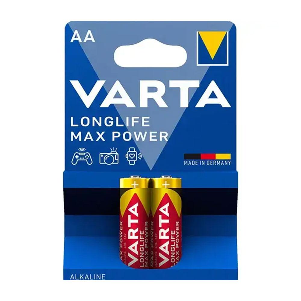 باتری قلمی آلکالاین وارتا Longlife Max Power (2عددی)