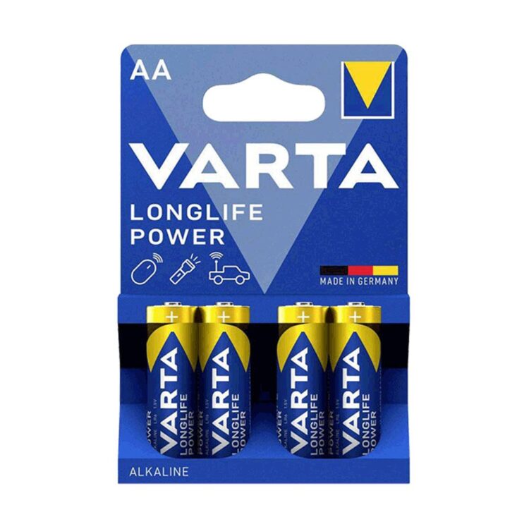 باتری قلمی آلکالاین وارتا Longlife Power (4عددی)