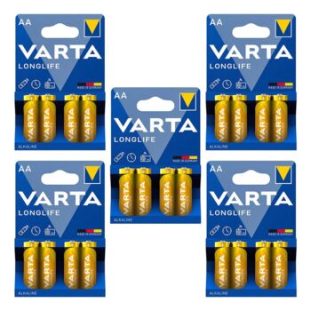 باتری قلمی آلکالاین وارتا Varta Longlife (20عددی)