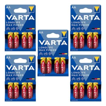 باتری قلمی آلکالاین وارتا Varta Longlife Max Power (20عددی)