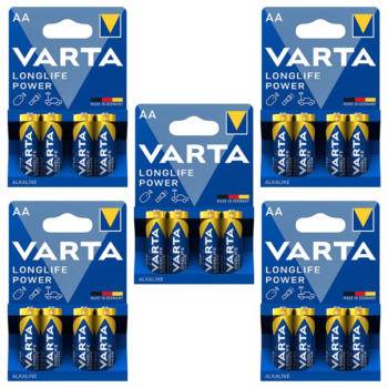 باتری قلمی آلکالاین وارتا Varta Longlife Power (20عددی)